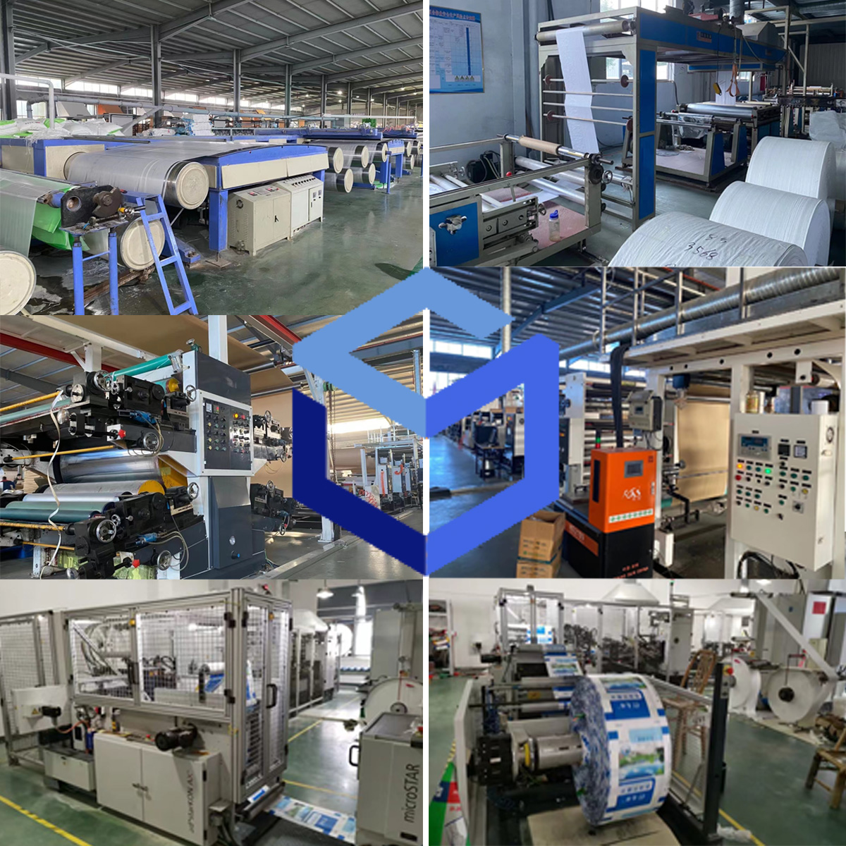 Package bags Prodution machines
