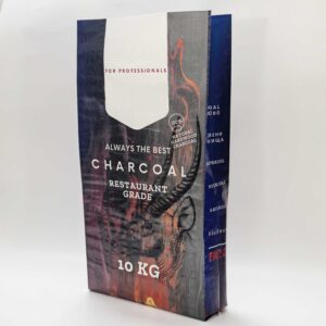 Custom Bopp PP Woven Charcoal Bags for BBQ Lump Charcoal Bags 5kg 10kg 20kg 25kg 50kg