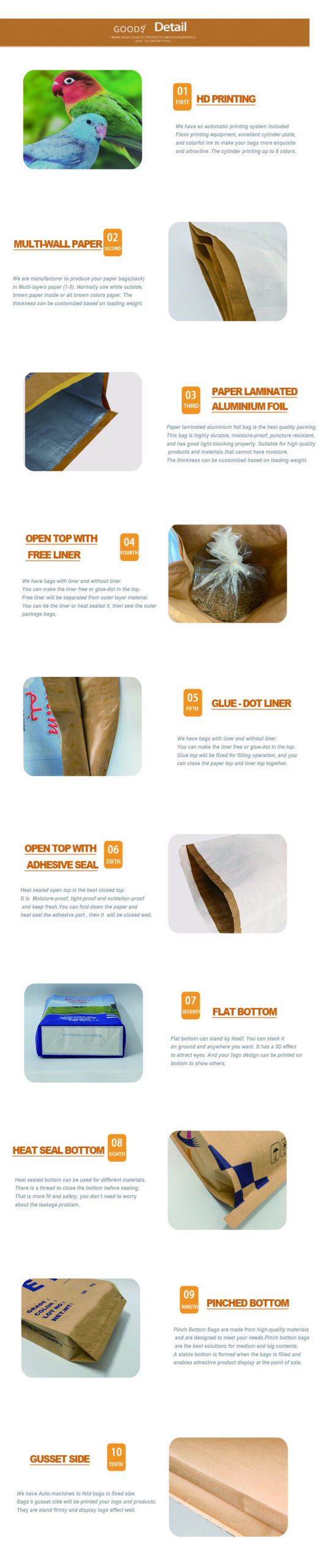 Kraft Paper Valve Bag