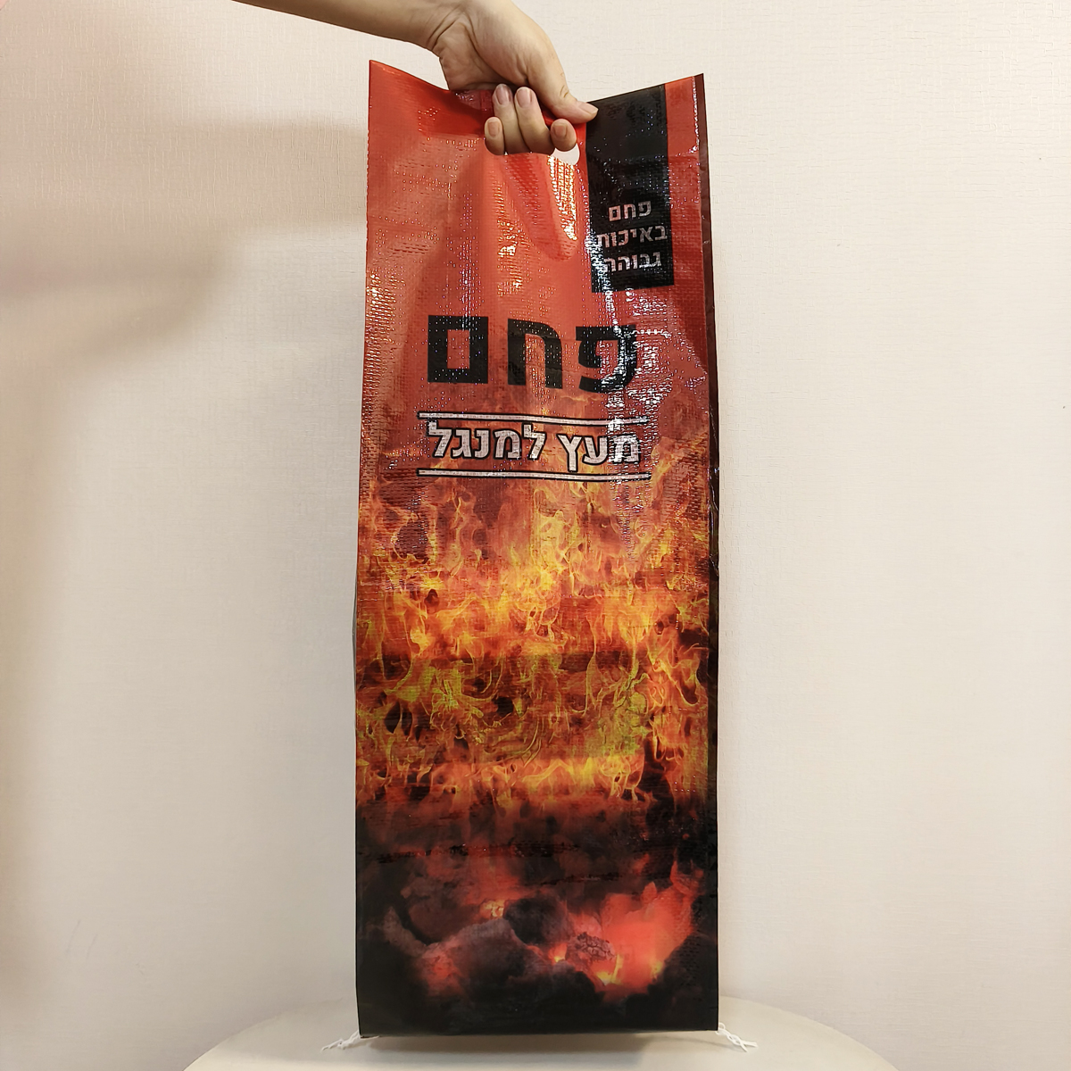 The best hardwood charcoal bags restaurant grade 10kg packing sack - Image 2