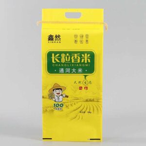 The best printed Rice Packaging 25kg 50kg Sewing Bag