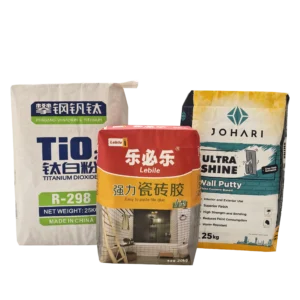 Tile adhesive valve bag