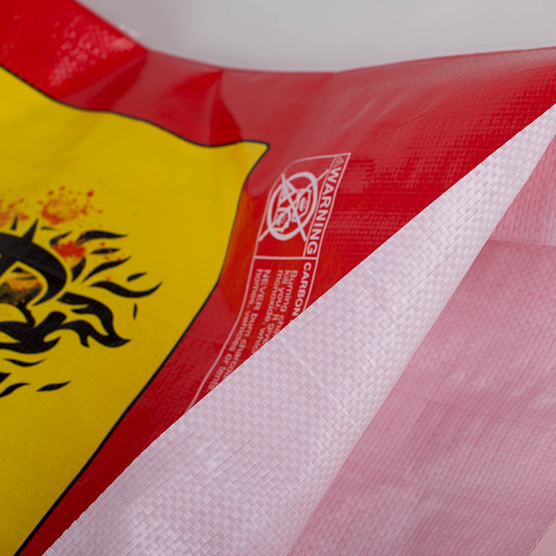 Eco Friendly BBQ Charcoal Packaging Bag Bopp Laminated PP Woven Bag - Image 2