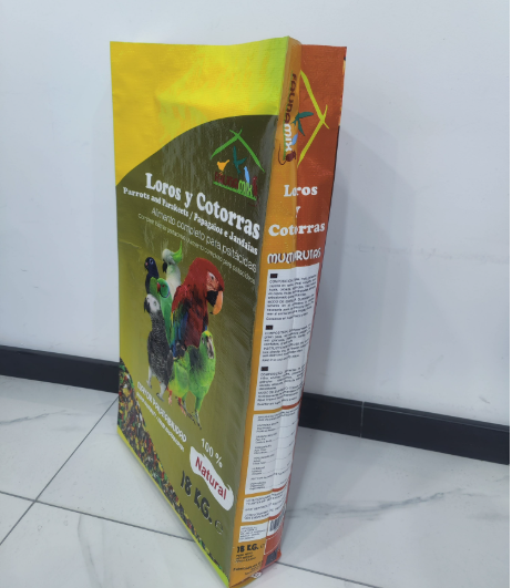 High Quality Parrot Dry Food Packaging Bag 15kg 20kg 25kg 50kg - Image 4