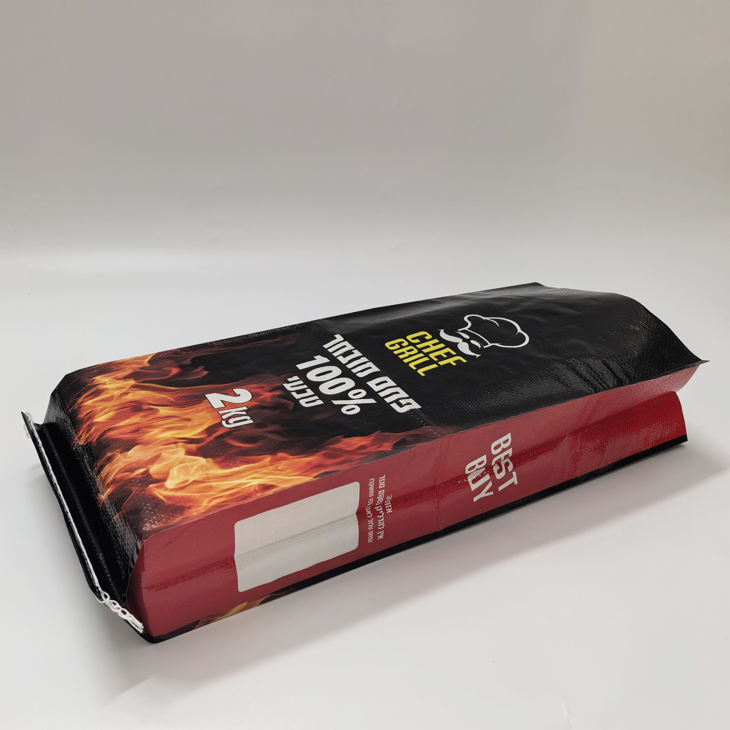 Natural Premium Coal Packaging Bag polypropylene woven 2kg weight - Image 2