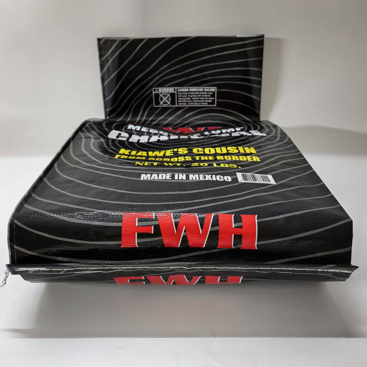 Moisture proof laminated woven OEM charcoal bags good price custom printed 7lb 15lb 20lb 40lb mesquite charcoal packaging - Image 5